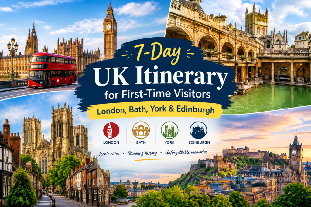 7-Day UK Itinerary for First-Time Visitors