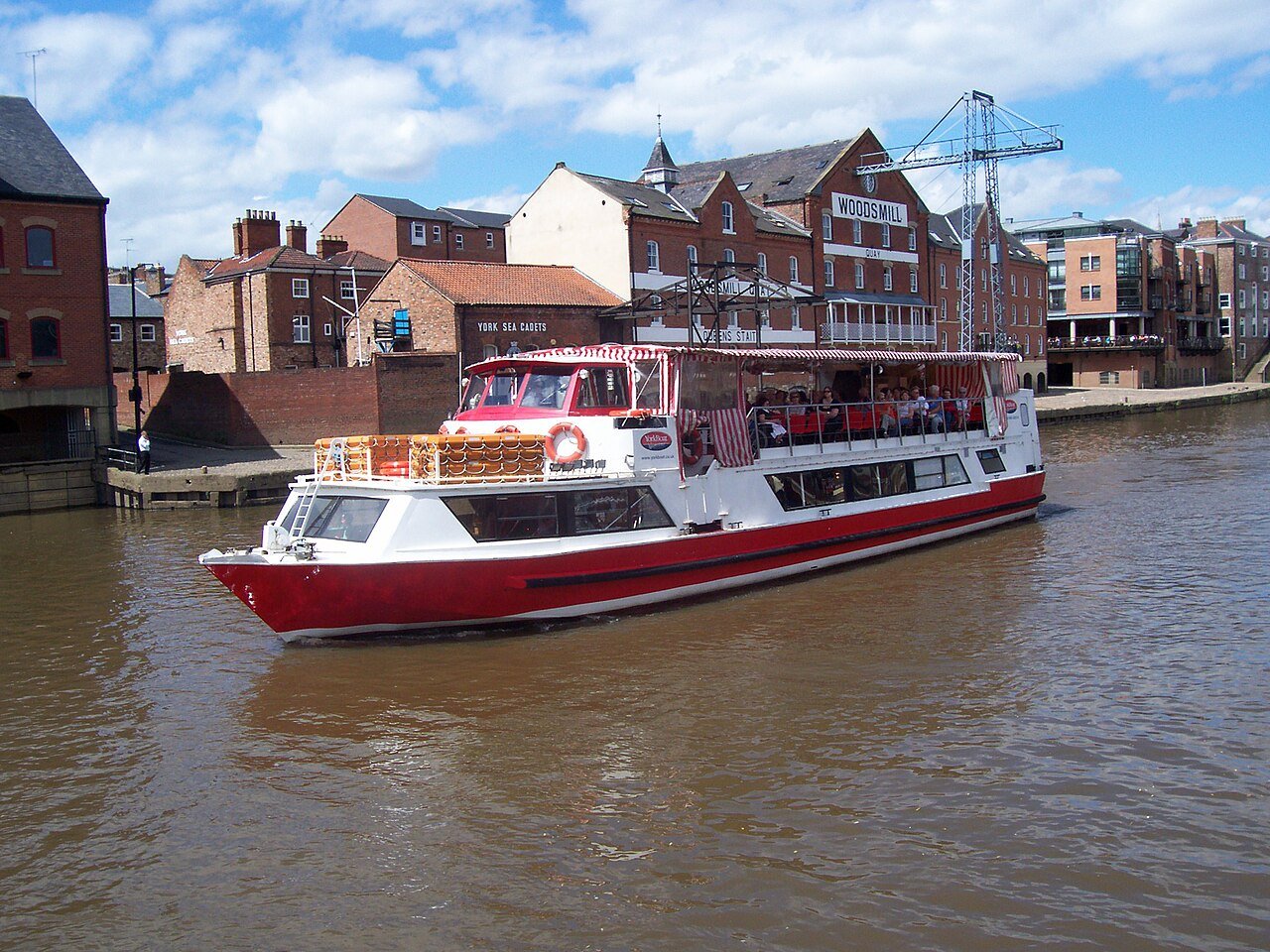 River Ouse York sightseeing cruise