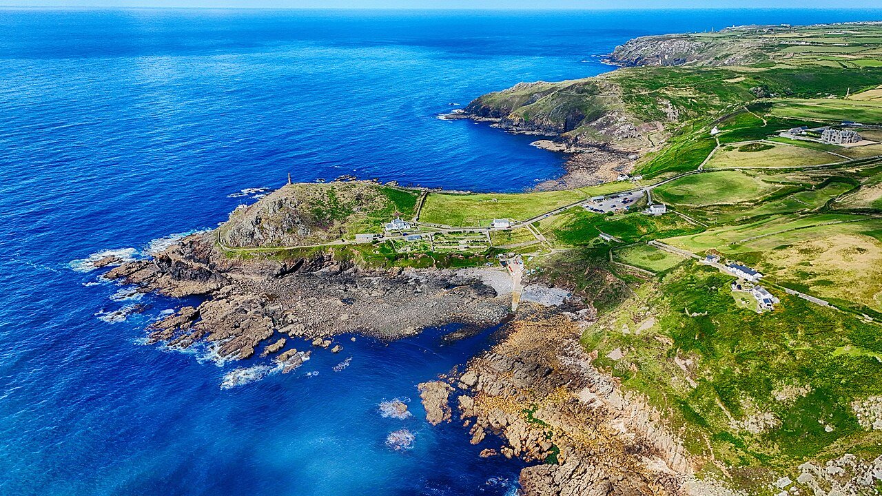 Cornwall coastline and beach during a UK weekend getaway