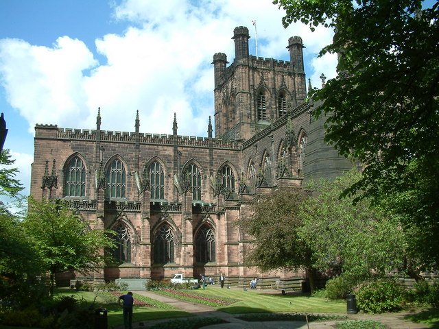 Historic Chester Rows and medieval city architecture