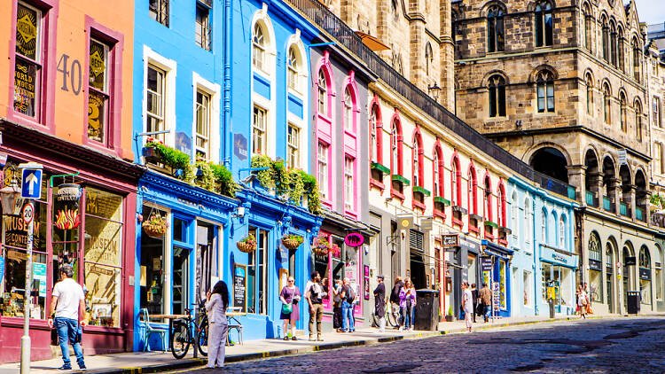 Edinburgh Old Town and New Town neighbourhoods