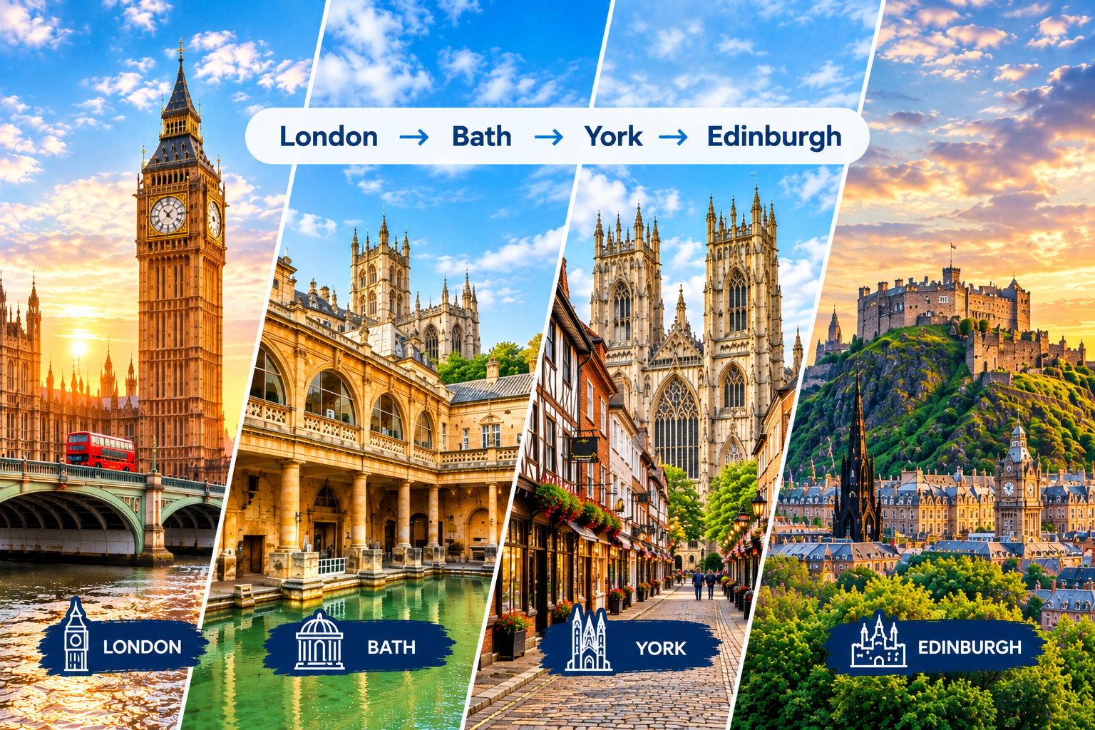 7-Day UK Itinerary for First-Time Visitors
