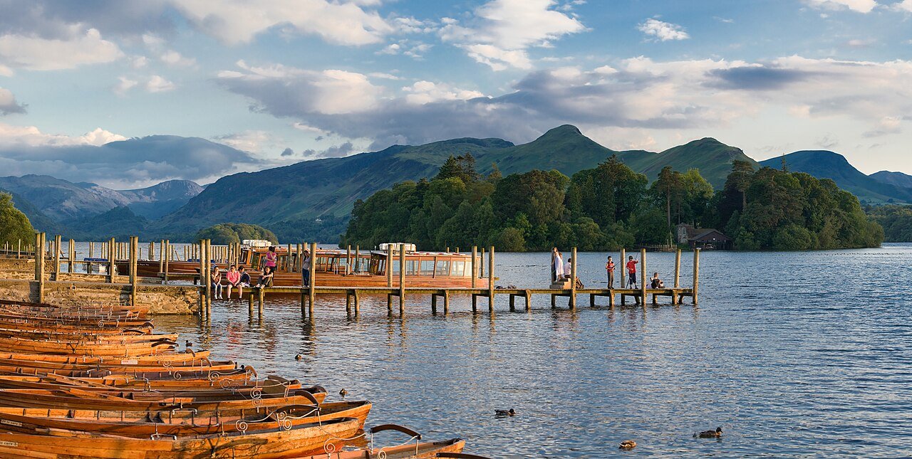 Lake District mountains and lake during a UK weekend escape