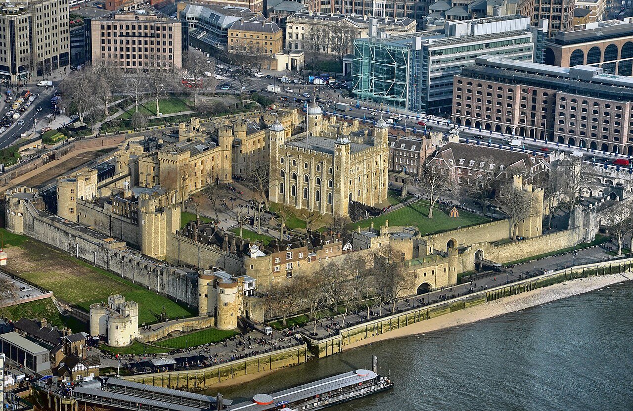 Tower of London on the River Thames