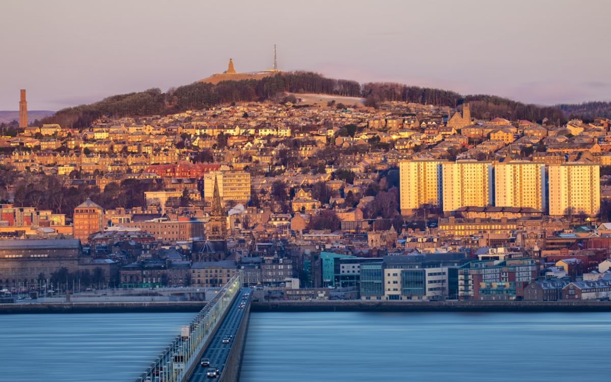 V&A Dundee, waterfront or modern city architecture